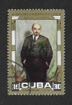 Sellos de America - Cuba -  1864 - L Aniversario de la Muerte de Lenin