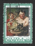 Sellos de America - Cuba -  1876 - Pintura del Museo Nacional