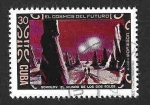 Stamps Cuba -  1886 - Día del Cosmonauta
