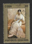 Stamps Cuba -  2085 - Pintura de Collazo