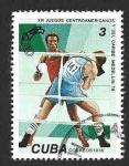 Stamps Cuba -  2197 - XIII Juegos Centroamericanos y del Caribe
