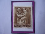 Stamps Vatican City -  Ciencia -Trabajo del Hombr2- Sello de 15 Lira