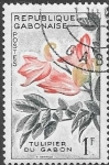 Stamps : Africa : Gabon :  flores