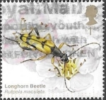 Stamps United Kingdom -  insectos