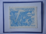 Stamps Nicaragua -  Reforma Agraria- Cultivo de Caña de 