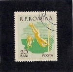 Stamps Romania -  Deportes-Futbol