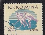 Sellos de Europa - Rumania -  Deportes-Hockey