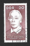 Stamps Germany -  938 - Centenario del Nacimiento de Kathe Kollwitz