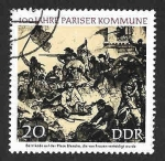 Stamps Germany -  1282 - Centenario de la Comuna de París