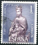 Stamps Spain -  Coronación Ntr. Sra. Merced
