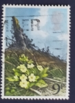 Stamps United Kingdom -  Flores