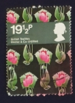 Stamps United Kingdom -  Flores