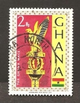 Sellos de Africa - Ghana -  INTERCAMBIO