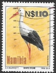 Sellos de Africa - Namibia -  aves