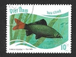 Stamps Vietnam -  1832 - Pez Tropical 