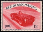 Stamps Europe - San Marino -  Deportes: carreras de automoviles