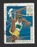 Stamps Burundi -  262 - XIX JJOO México