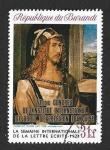 Stamps Burundi -  369 - Pinturas de Durer