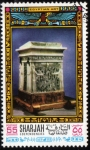 Stamps United Arab Emirates -  Ancient Egyptian Art Treasures
