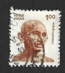 Stamps India -  916 - Mahatma Gandhi