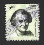 Stamps India -  2282 - Indira Gandhi 