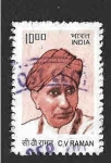 Stamps India -  2284 - Chandrasekhara Venkata Raman