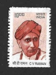 Stamps India -  2284 - Chandrasekhara Venkata Raman