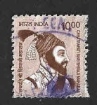 Stamps India -  2804 - Shivaji Bhonsle I