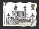 Stamps United Kingdom -  742 - Patrimonio Arquitectónico Europeo Año 1975
