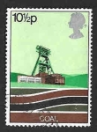 Stamps United Kingdom -  828 - Recursos Energético de Gran Bretaña