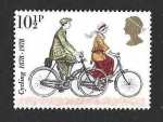 Sellos de Europa - Reino Unido -  844 - Centenario de la I Organización Nacional de Ciclistas