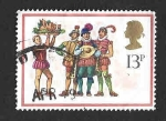 Stamps United Kingdom -  850 - Navidad