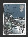Stamps United Kingdom -  858 - Flores Silvestres Británicas