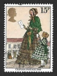 Stamps United Kingdom -  874 - Dama y Niña