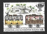 Stamps United Kingdom -  905 - 150 Aniversario de la Línea Liverpool-Manchester 