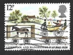 Stamps United Kingdom -  907 - 150 Aniversario de la Línea Liverpool-Manchester 