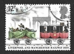 Sellos de Europa - Reino Unido -  908 - 150 Aniversario de la Línea Liverpool-Manchester 