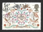 Stamps United Kingdom -  933 - Folklore EUROPA CEPT