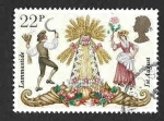 Stamps United Kingdom -  935 - Folklore