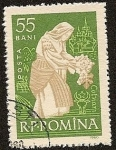 Stamps Romania -  Vendimia - Región de Cotnari - Moldavia