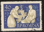 Stamps Romania -  Vendimia - Región de Odobesti Pancia-Focsani