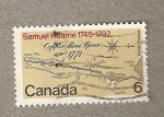 Stamps Canada -  Samuel Hearne:Rio de la mina de cobre