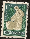 Stamps : Europe : Romania :  Vendimia - Vino Minis- Transilvania