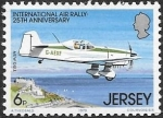 Sellos de Europa - Isla de Jersey -  aviones