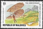 Stamps Maldives -  aviones