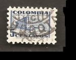 Stamps Colombia -  INTERCAMBIO