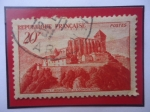 Stamps : Europe : France :  saint-Bertrand de Comminges (Canton) y la Basílica de sains-Just de Valcabrére.