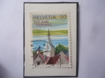 Stamps Switzerland -  200 Jahre Tourismus- 200 Años de Turismo.