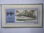 Stamps Rwanda -  Laboratorio de Marconi-Yate Elettra-Centenario del Nacimiento 1874-1974