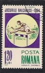 Sellos del Mundo : Europa : Rumania : Jocurile Balcanice-1964